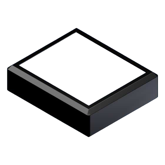 Teko - ENCLOS series (1111.9) - universal enclosure in black (85 x 72,5 x 25 mm)