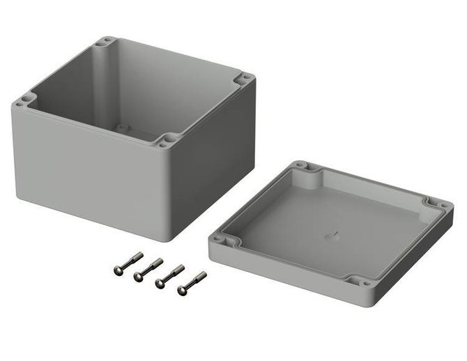 Bopla M 227-V0 (02227094) - PC enclosure without recess in the cover (122 x 120 x 85 mm)