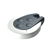 Teko - OV-IP series (OV-IP/4.36) - enclosure for remote controler in black and dark gray (56,8 x 44 x 14,5 mm)