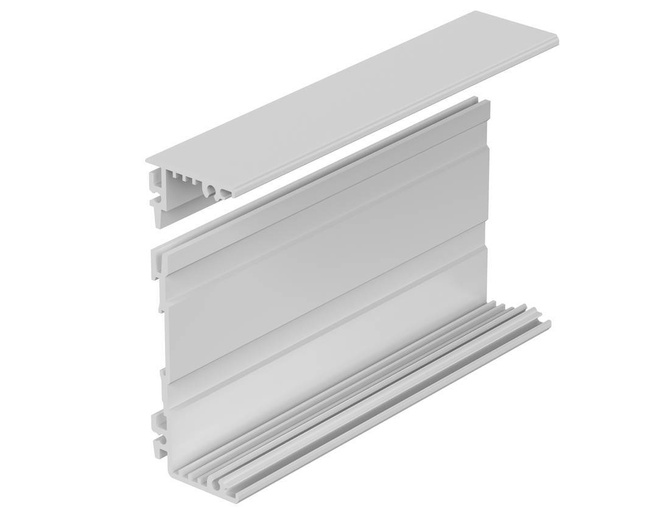 Bopla ARPG 75/31-140 (87031400) - profil dzielony podstawy obudowy Alurail (25,5 x 75 x 130 mm)