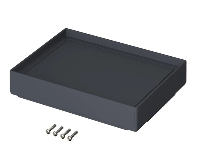 Bopla FR 2000 (19002500) - przednia z wgłębieniem i z uszczelką pokrywa obudowy CombiCard 1000-3000 (184 x 138 x 33 mm)