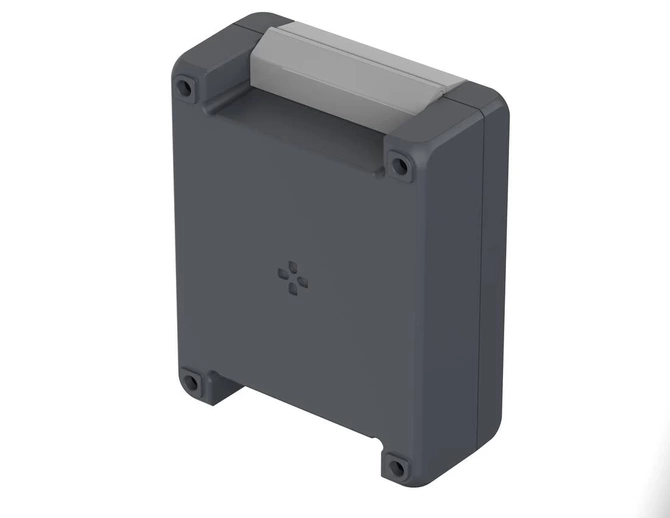 Bopla BA 141306 F-7024 (00123224) - obudowa aluminiowa z wgłębieniem w pokrywie z uszczelką neoprenową (159 x 128 x 60 mm)