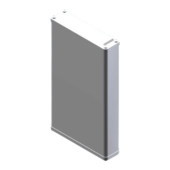 Teko - seria Minitekal (MTK6110.1) - profil aluminiowy zamknięty (113 x 66 x 18 mm)