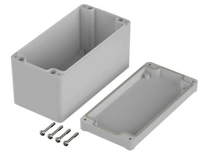 Bopla EM 231 (62231000) - PC enclosure without recess in the cover (160 x 80 x 87 mm)