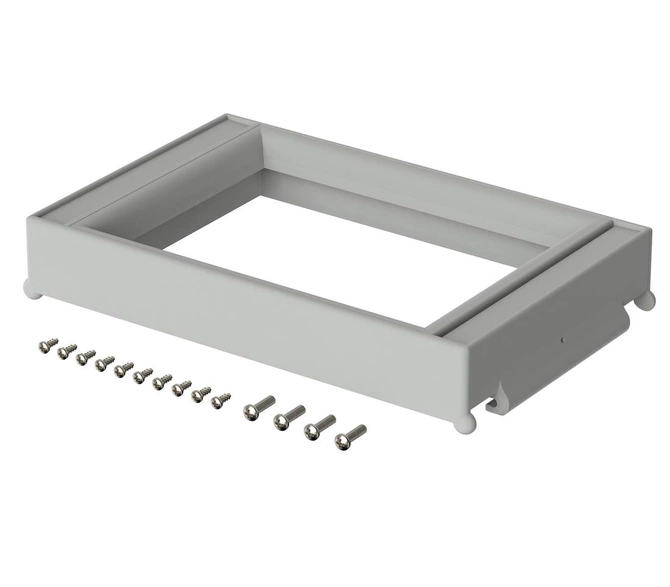 Bopla FO 6000 (79003500) - pokrywa przednia otwarta, z uszczelką obudowy CombiCard 5000-7000 (226 x 146 x 34 mm, 3U 30HP)