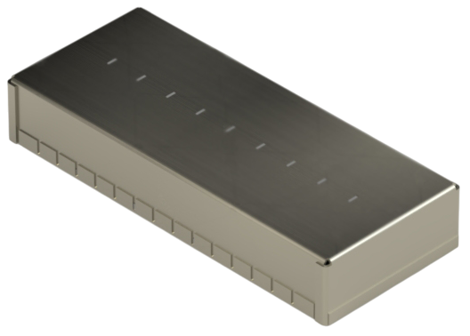 Teko - seria RF 37-39 (394.16) - obudowa ekranująca RFI/EMI (161 x 68 x 28 mm)