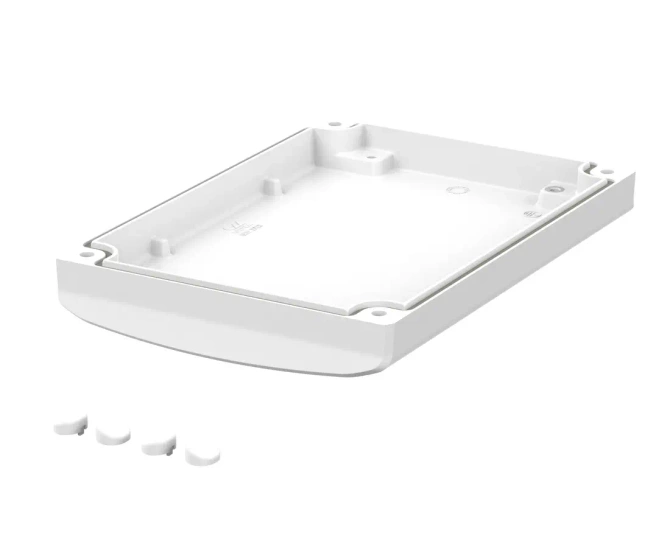 Bopla BOV 1712 OT A-9003 (48144303) - BoVersa white aluminium lid (170 x 120 x 21 mm)