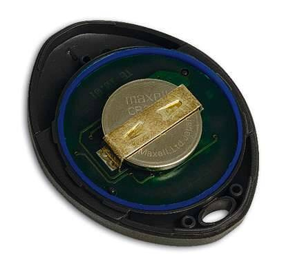 Teko - OVO-3 series (OVO-3/0.5) - enclosure for remote controler in light gray (55 x 43.7 x 14 mm)