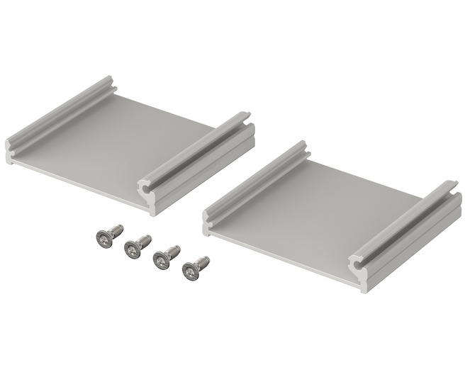 Bopla F 516-50 (97151050) - aluminium profile (55.3 x 16.4 x 50 mm)