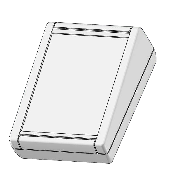 Teko - seria MINI TK (TK-S.7) - obudowa pulpitowa z ABS (130 x 100 x 50 mm)