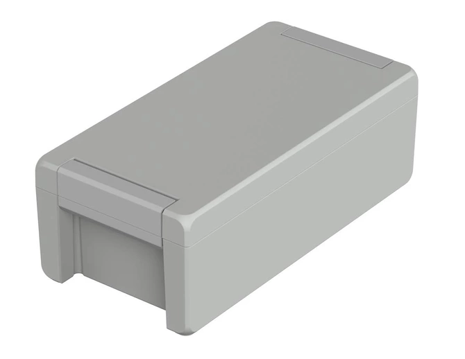 Bopla BA 241309-7035 (00115235) - enclosure with smooth lid, hinged (259 x 128 x 90 mm)