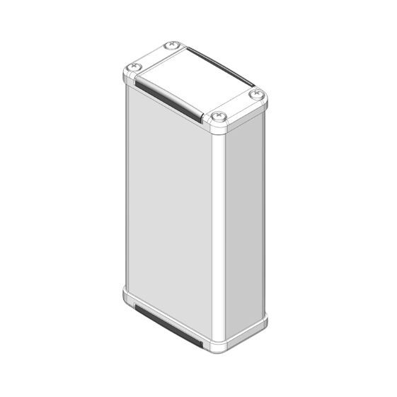 Teko - Minitekal Sk series (MTK480PK.1) - profile aluminum alloy enclosure (90 x 44 x 24 mm)