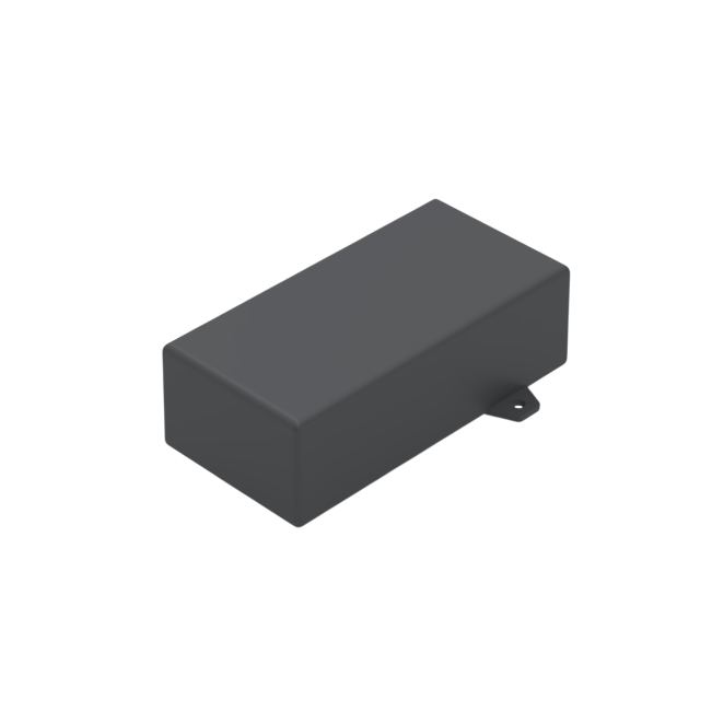 Teko - SMART K series (SR34K-E.9) - universal enclosure in black (127.9 x 64 x 41 mm)