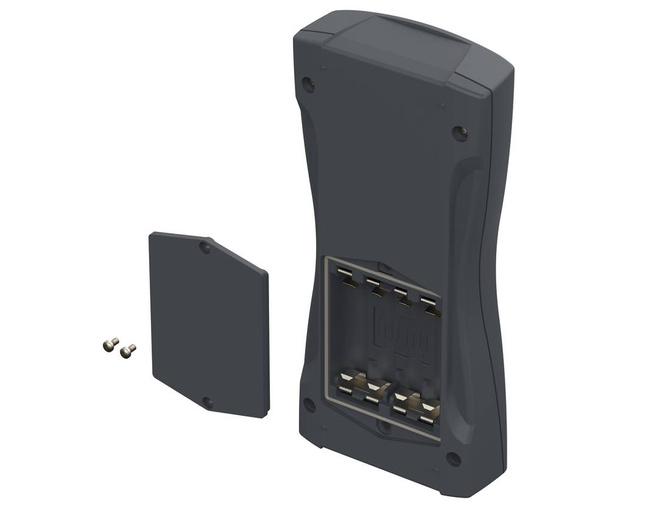 BOPLA BS 803 F-7024 (82803124) - obudowa z ABS z pojemnikiem na baterie (209,3 x 98 x 34,8 mm)