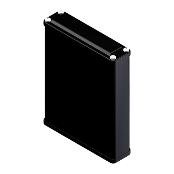 Teko - seria Minitekal (MTK680.9) - profil aluminiowy zamknięty (83 x 66 x 18 mm)