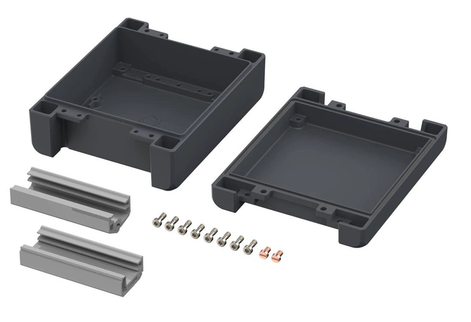 Bopla BA 141306-7024 (00113224) - enclosure with smooth lid, hinged (159 x 128 x 60 mm)