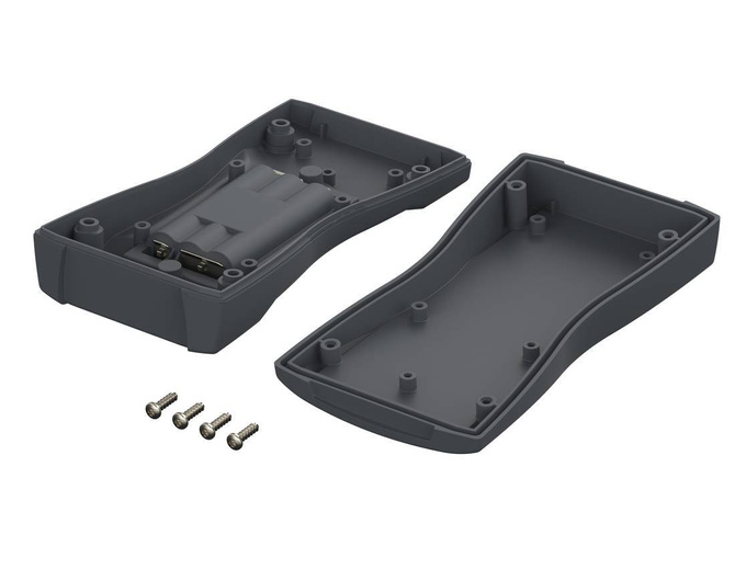 BOPLA BS 501 F-7024 (82501124) - ABS enclosure with battery compartment (140.3 x 72.9 x 31.3 mm)