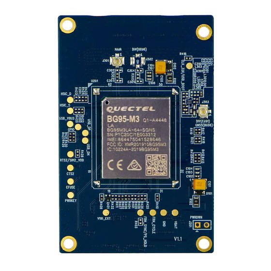Quectel BG95-M3-TE-A - adapter LPWA