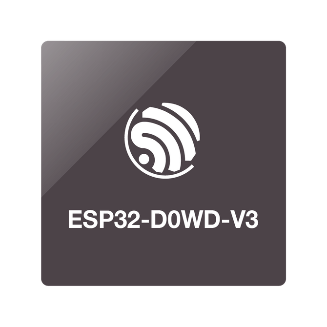 Espressif ESP32-D0WD-V3 - chip WiFi+BLE