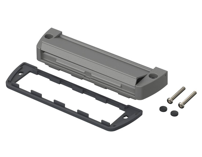 Bopla ASM 830 SAL1-9006 (94411200)- Mounting lid with hinged aluminium flap for ASP 830