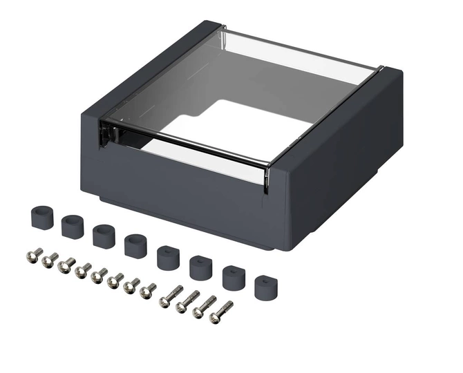 Bopla FCT 1000 FP (19005700) - open front frame with protective door for CombiCard 1000-3000 (133 x 138 x 50 mm)