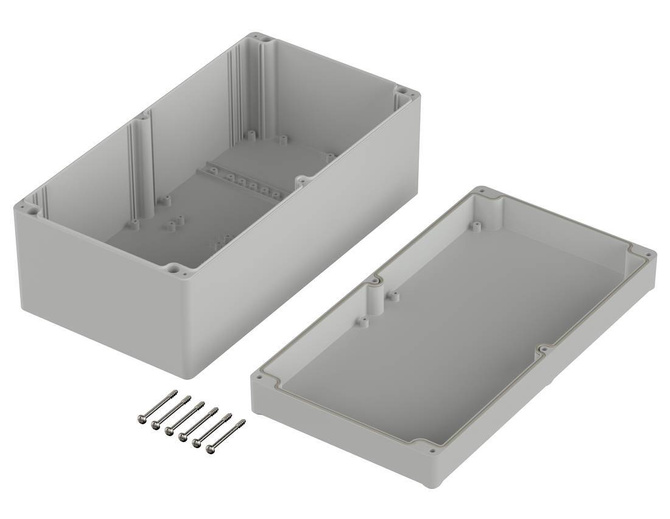 Bopla ET 247 LP (63247300) - ABS enclosure without recess in the cover (300 x 160 x 120 mm))