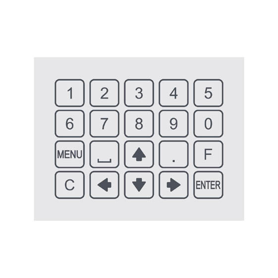 Teko - M53.5 Membrane keyboard (79.8 x 102.8 x 0.7 mm)