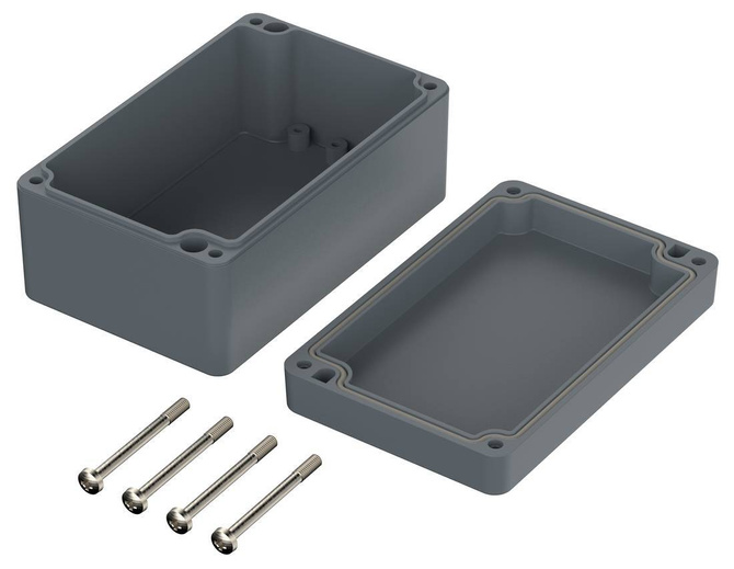 Bopla PK 110 (38110000) - obudowa poliestrowa z uszczelką neoprenową (125 x 80 x 57 mm)