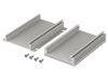 Bopla F 524-100 KWL (97453100) - aluminium profile with wall brackets and radiator (55.3 x 24.4 x 100 mm)
