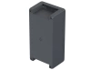 Bopla BA-S 241309 F-7024 (00165234) - enclosure with membrane lid, screwed (259 x 128 x 90 mm)