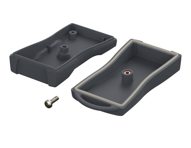 BOPLA BS 202 F-7024 (82202124) - ABS enclosure with loop for attaching lanyard (79.4 x 44.1 x 22.2 mm)