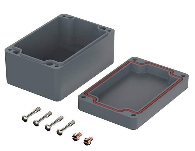 Bopla P 311 SIL (04311100) - polyester enclosure with silicone gasket (110 x 75 x 56.5 mm)