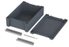 Bopla BA 342412 F-7024 (00127544) - aluminum enclosure with a recess in the cover and neoprene seal (363 x 242 x 120 mm)