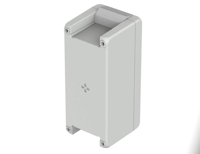 Bopla BA 180809 SIL-7035 (00114135.SIL) - enclosure with silicon lid, hinged (199 x 86 x 90 mm)