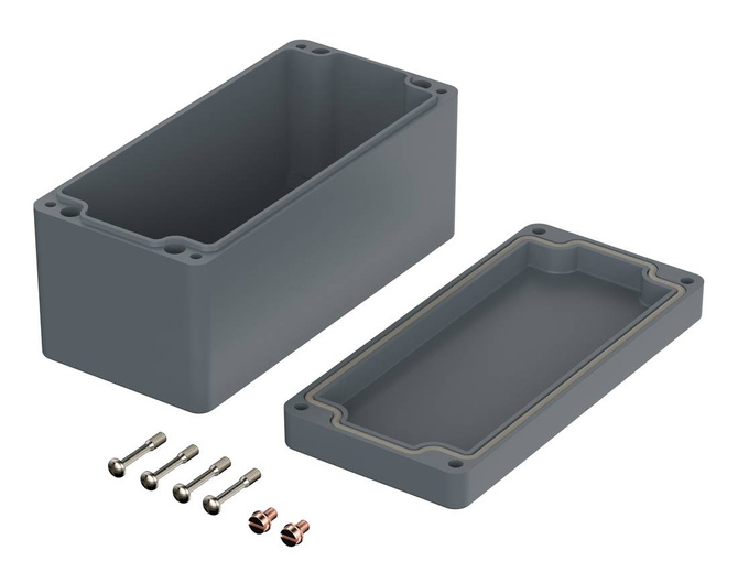 Bopla P 325 (04325000) - polyester enclosure with neoprene gasket (160 x 75 x 75.5 mm)