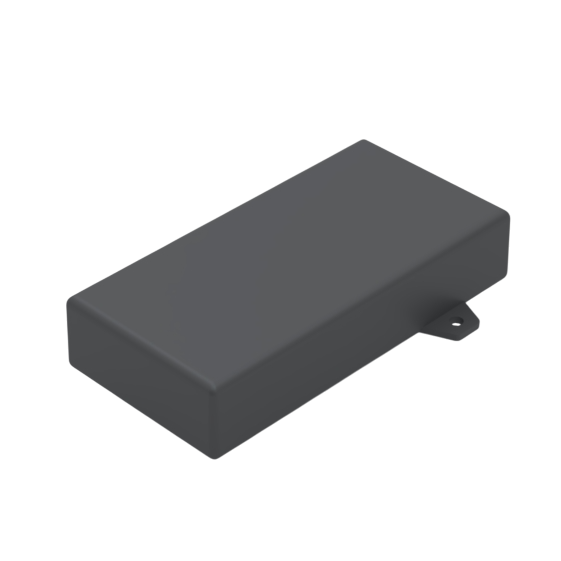 Teko - SMART K series (SR33K-E.9) - universal enclosure in black (127.9 x 64 x 26.3 mm)