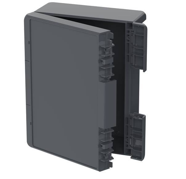 Bopla B 233012 ABS 7024 (96038564) - universal enclosure (239 x 300 x 120 mm)