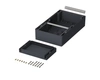 Bopla RD 1000 G-K (19131100) - rear lid with large terminal compartment for CombiCard 1000-3000 (133.4  x 223 x 48 mm)