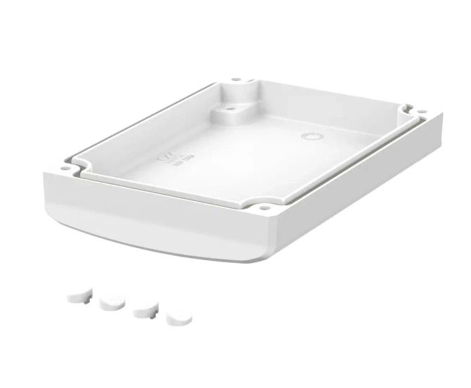 Bopla BOV 1209 OT A-9003 (48142203) - BoVersa white aluminium lid (125 x 88 x 19 mm)