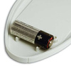 Teko - OVO-1 series (OVO-1.7) - enclosure for remote controler in white (124,2 x 66,3 x 23 mm)