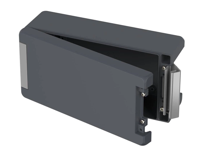 Bopla BA 241309 SIL-7024 (00115234.SIL) - enclosure with silicon lid, hinged (259 x 128 x 90 mm)