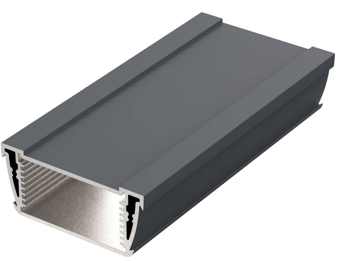 Bopla ASP 830-0150 7024 (94112150) - Enclosure profiles, closed (74 x 32.8 x 150 mm)