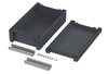 Bopla BA 281709 F-7024 (00126334) - aluminum enclosure with a recess in the cover and neoprene seal (299 x 173 x 90 mm)