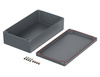 Bopla A 168 SIL (01168010) - aluminum enclosure with silicone seal (400 x 230 x 111 mm)
