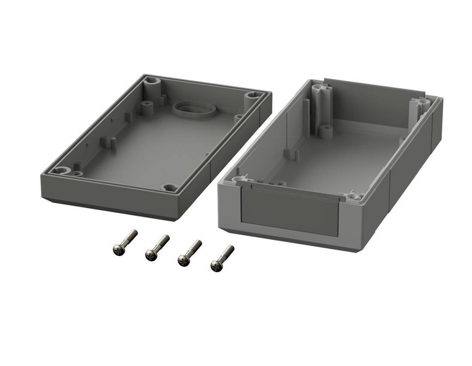 Bopla EG 1240 FK (32124042) - Elegant enclosure with plastic front panels (125 x 67 x 40 mm)