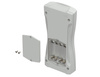 BOPLA BS 804 F-7035 (82804135) - obudowa z ABS z pojemnikiem na baterie (209,3 x 98 x 34,8 mm)