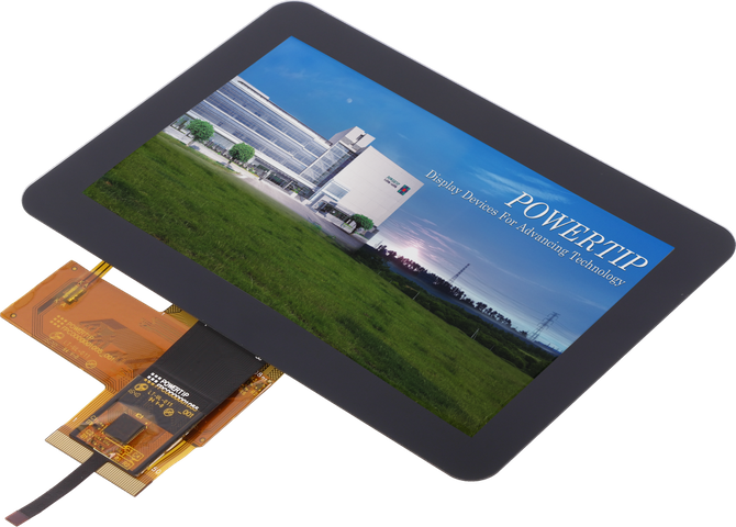 Powertip PH800480T033-IHC01 - wyświetlacz CTP