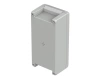 Bopla BA 241309 F SIL-7035 (00125235.SIL) - aluminum enclosure with a recess in the cover and silicone lid seal (259 x 128 x 60 mm)