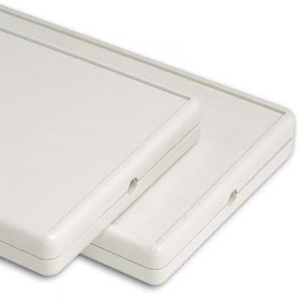 Teko - POCKET CARD series (PC-XIR.7) - universal enclosure in white with opening for LED (85 x 54 x 10 mm)