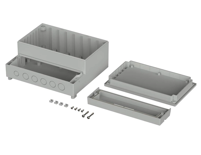 Bopla RCPM 200 F (41201609) - RegloCard-Plus enclosure with recessed front lid (213 x 185 x 84 mm)